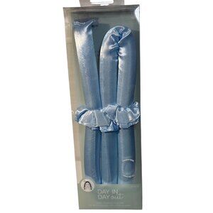 Satin Heatless Curling Set By Gertex Blue